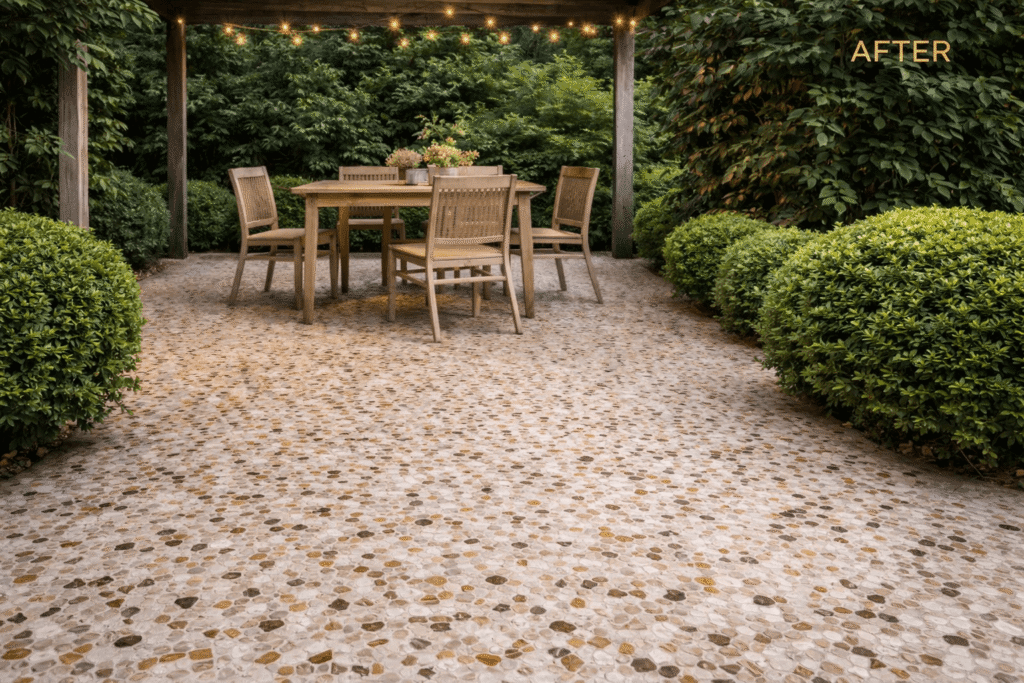 Living Room Epoxy Installation